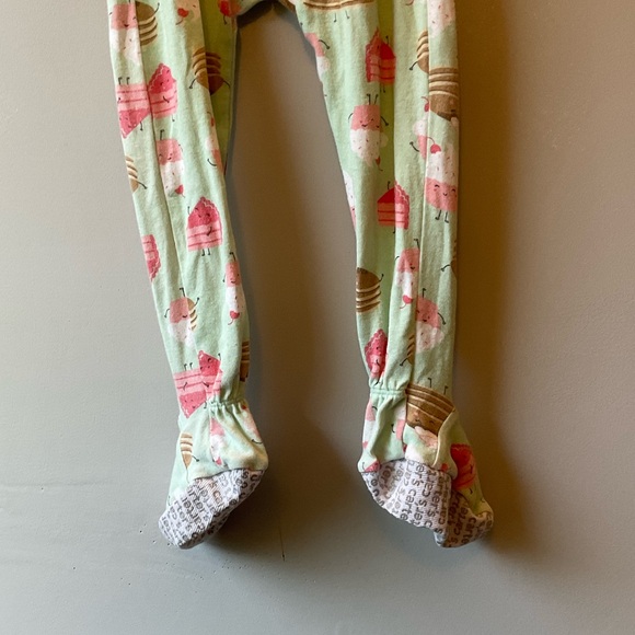 Simple Joys by Carter's Toddlers Snug-Fit Footed Cotton Pajamas, 3pk - Pink Cat - Picture 13 of 14